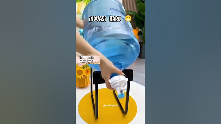 RAK KAKI GALON AIR BESI + KRAN GALON FOOD GRADE DUDUKAN MEJA MODEL U #shorts