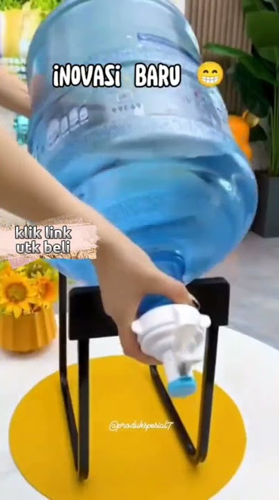 RAK KAKI GALON AIR BESI   KRAN GALON FOOD GRADE DUDUKAN MEJA MODEL U #shorts