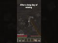 RELATABLE Minecraft Mining Moments 😂 #minecraft #memes #shorts