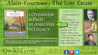 Alain Fournier  The Lost Estate  Qwiklit