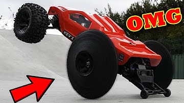 Traxxas Rustler VXL on 4s OMG This is insane!!!