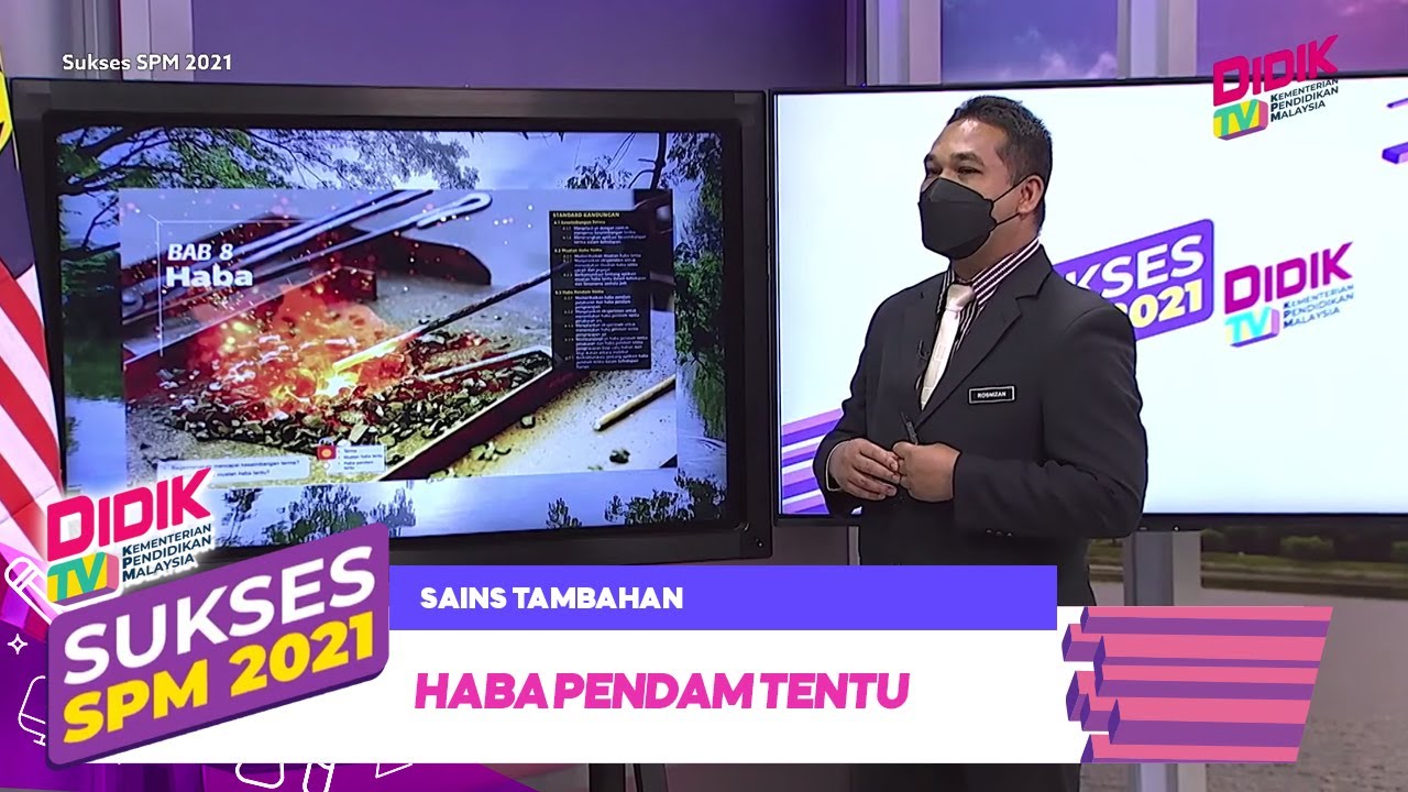 Sukses SPM (2021) | Sains Tambahan - Haba Pendam Tentu