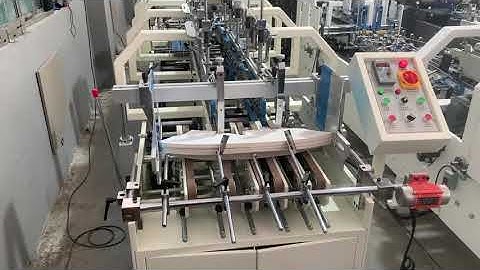 Automatic Popcorn Box Gluing Machine ZH-900P