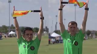 Laws Of The Game: Law 6 - The Other Match Officials (Assistant Referee Signals)