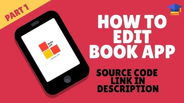 BOOK APP SOURCE CODE | EDITING THE SOURCE CODE