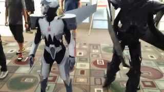 BOTCON 2014 Starscream/Slipstream and Soundwave Cosplay