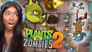 PIRATE ZOMBIES??! AND NOW WE HAVE A DRAGON PLANT?!! YESS | Plants Vs Zombies 2 [5]