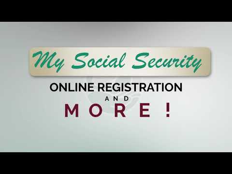 MY SOCIAL SECURITY: Your access to Social Security, anytime, anywhere. Online Registration & more!