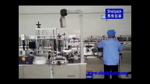 250 BPM High Speed Linear Self Adhesive Sticker Labeling Machine Accuracy +/- 0.5 mm SL 6B_Shallpack