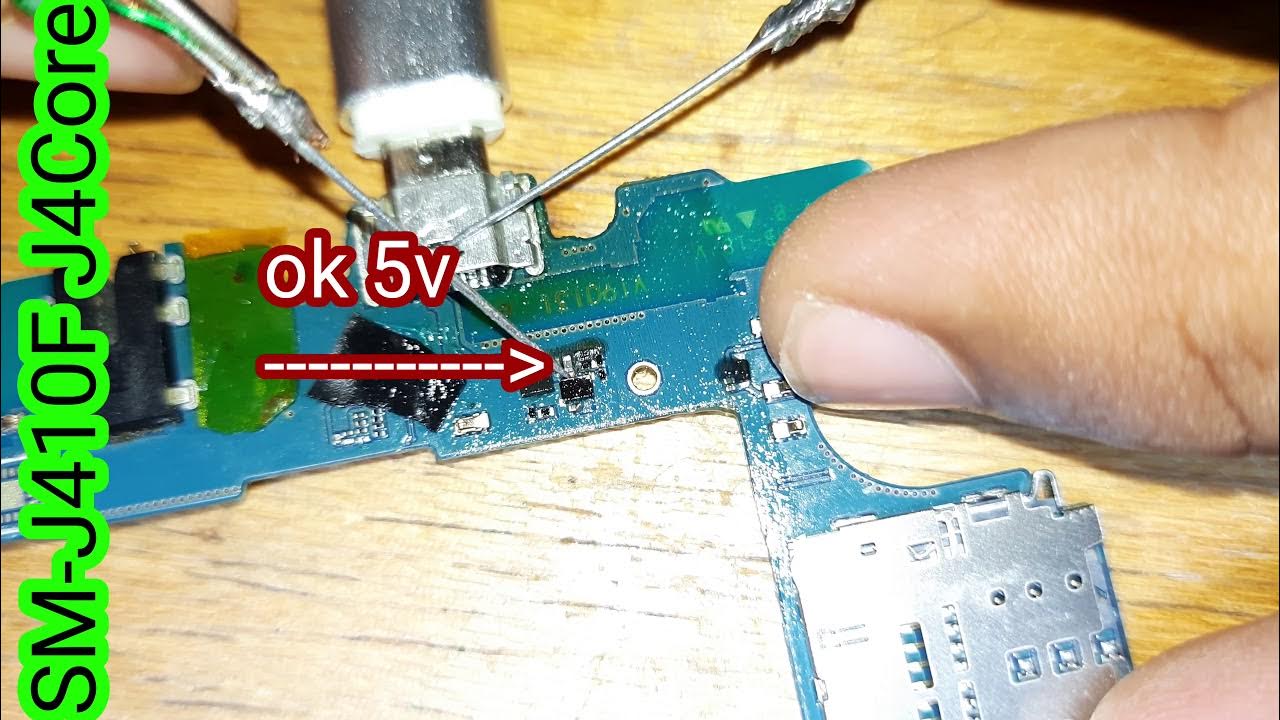 samsung j4 core sm j410f not charging issue easy fix with only jumper