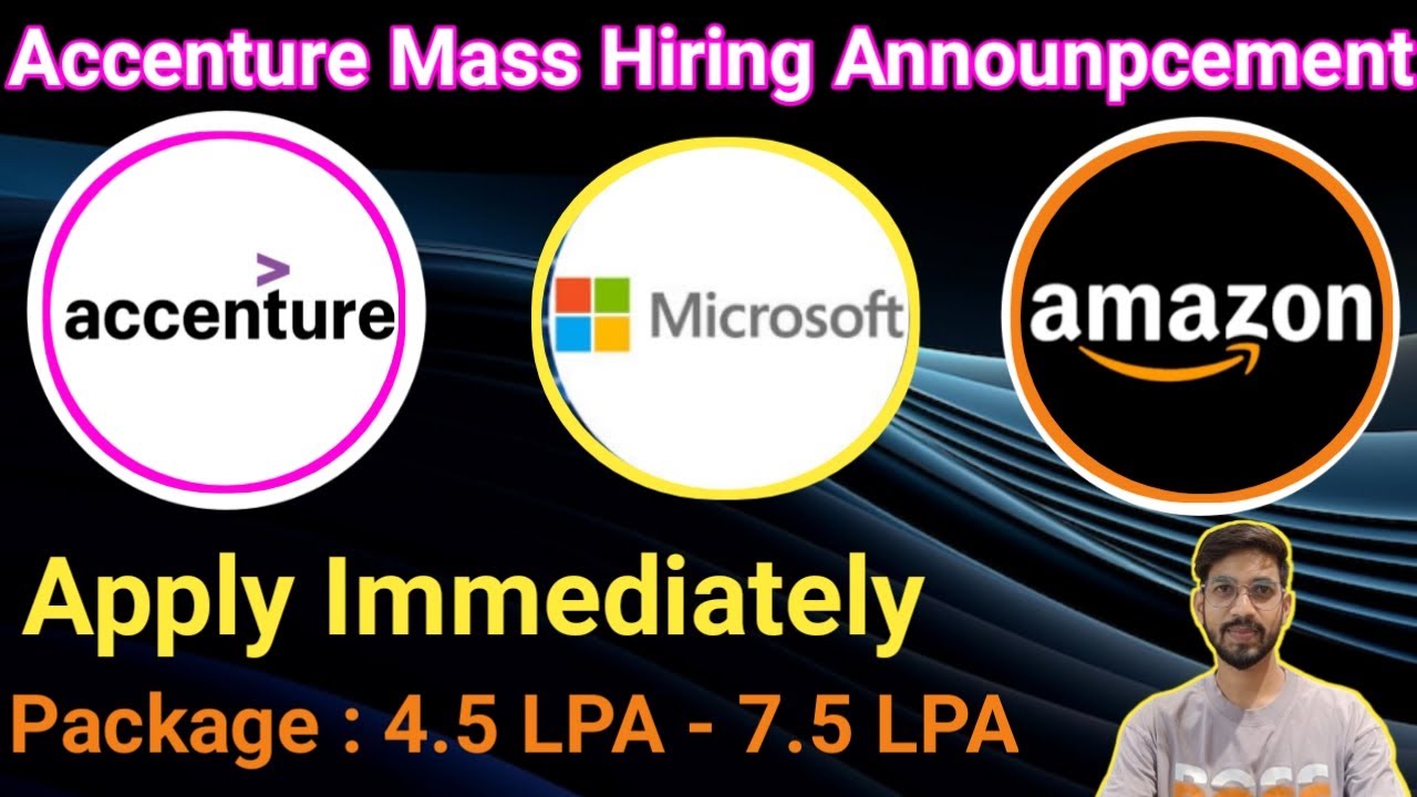 Accenture Mass Hiring Announcement | OFF Campus Drives For 2025 , 2024 ...
