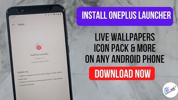 Install Oneplus Launcher on Android Phone | OnePlus Live Wallpapers, Oneplus Icon Pack [ROOT]
