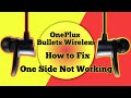 OnePlus Bullets Wireless Black Service || BT31B/BT32B || Left Audio