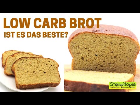 Schnelles Low-Carb-Brot - Vegan & Glutenfrei. 