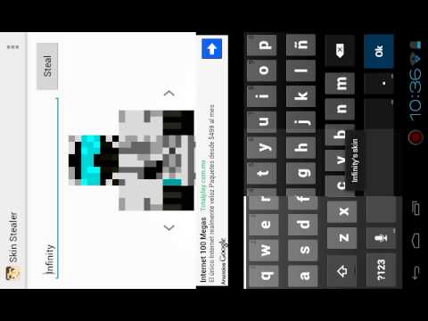 skin stealer for minecraft pe