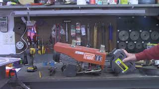 Harbor Freight Electric Hoist  I Beam Trolley