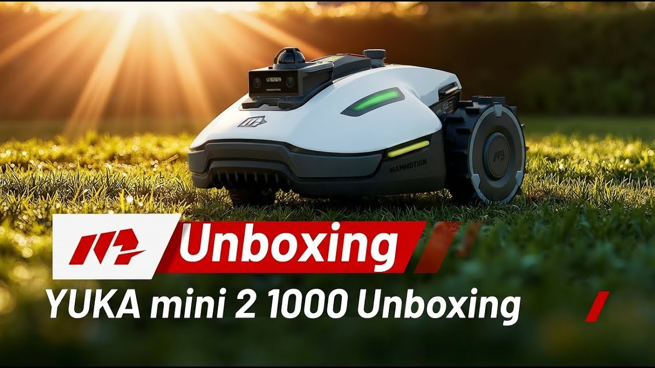 YUKA mini 2 1000H Robot Lawn Mower | Mammotion CA