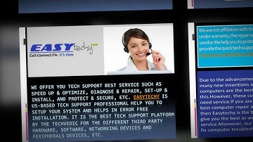 Tech support expert of Easytechy