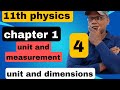 11th physics #physical quantity #unit and dimensions