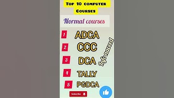 Top 10 Computer Courses in 2025 💻🔥 | Best Skills for Future Career 🚀
