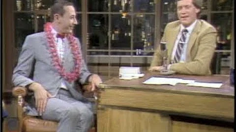 Pee-wee Herman Complete Collection on Letterman, 1...