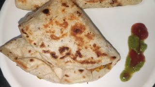 Chapati Wrap || Viral Tortilla Recipe Shorts by TastyTips&Vlogs