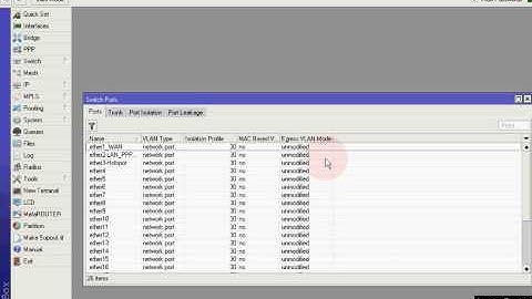 Mikrotik CRS125 24G 1S Cloud Router Switch VLAN Configuration VLAN Setup
