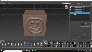 Mudbox 03 24 Sculpt Tool   Erase