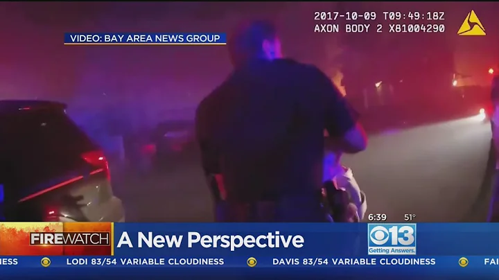 Police Video From California Fires Shows Harrowing Escapes