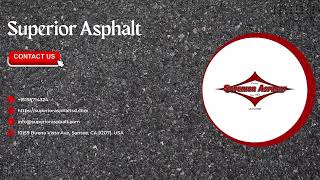 Residential Asphalt Paving Near Me