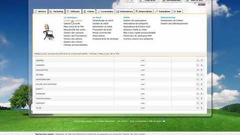 Gestion des commandes fournisseurs