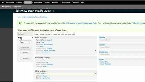 HOW TO CREATE USER ACTIVITY PAGE USING VIEWS IN DRUPAL7