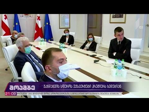 ჯანდაცვის სფეროს ექსპერტები პრემიერს ხვდებიან