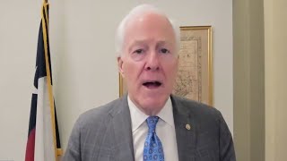 Sen. John Cornyn speaks on government shutdown, new Senate candidate