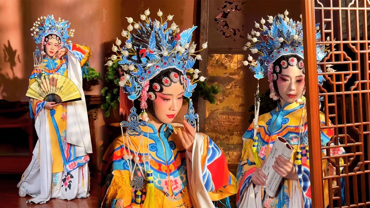 待上浓妆，好戏开场#弘扬戏曲文化#戏曲妆造#中国传统文化#makeup