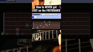 Easy fretboard orientation exercise for improvisational freedom #guitarlesson