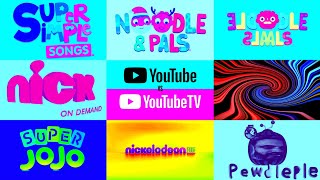 Best logo compilation: Super simple song, Noodles and Palls, YouTube Tv, Netflix Film  Effects