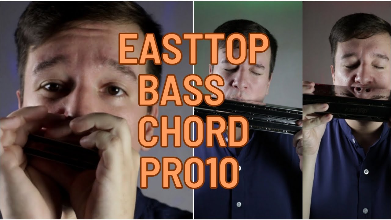 Orange Blossom Special Harmonica Easttop Bass, Compact Chord & Blues