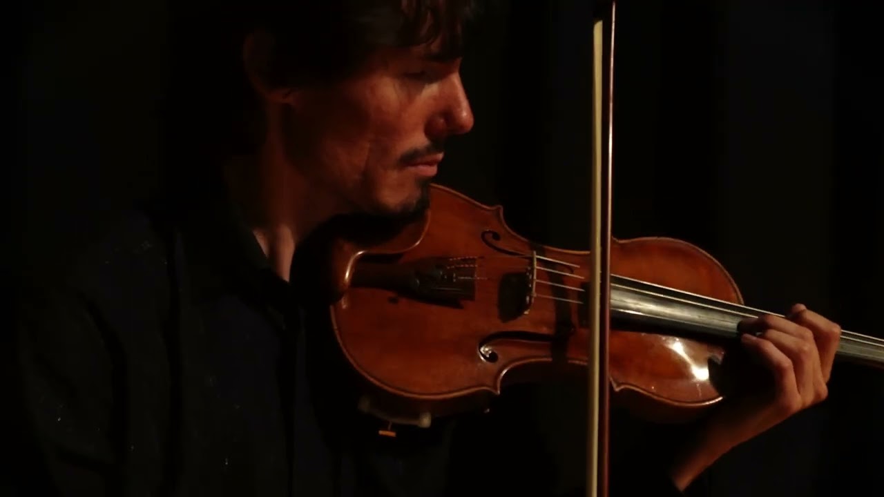 Miroslav Miletić: Croatesque No. 2 for solo violin - Edi Siljak, violin