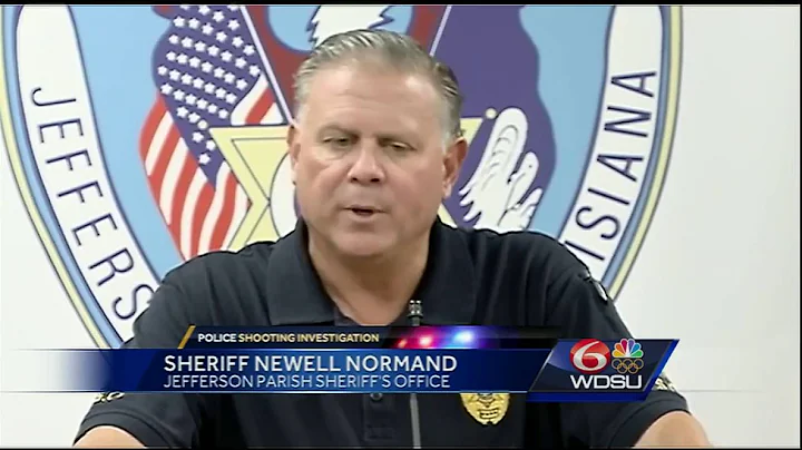 Sheriff Normand: Suspect in Metairie officer-invol...
