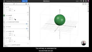 Graphing in Spherical Coordinates