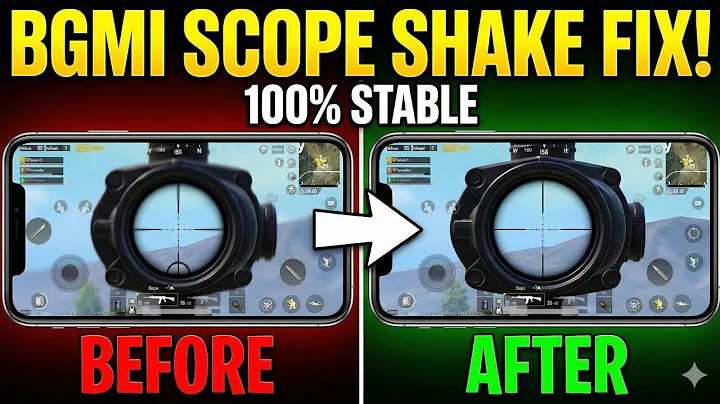 How To Fix Scope Shaking Problem in Bgmi. #viral #bgmi #trending #gaming #viralvideo 