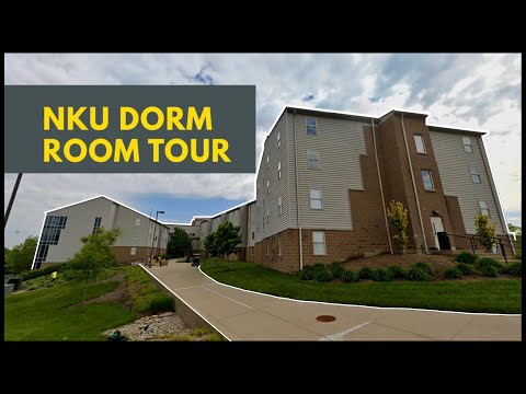 University Suites Dorm Room Tour — College Freshman (Northern Kentucky University)