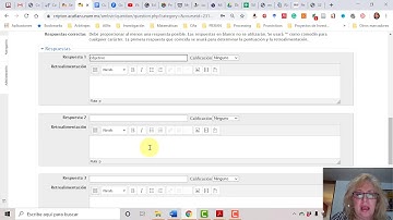 Preguntas de respuesta corta en Moodle