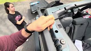 JEEP WRANGLER SOFT TOP INSTALL. WHAT THE MANUAL DOESN'T SHOW YOU! screenshot 5