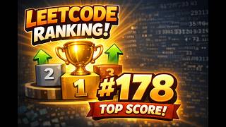 LeetCode Rank 178  Solved