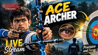 🔴 CRACKING THE TARGET! Ace Archer Elite Gameplay LIVE 🎯🔥 screenshot 3