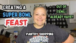 Super Bowl Party Foods From MY PANTRY || Zero Spend Feast