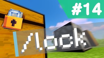 Command Block Tutorial Ep 14 - Locking Chests
