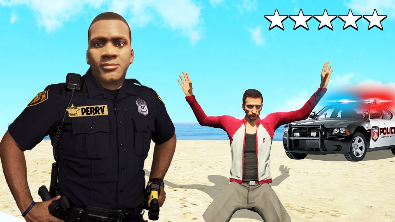 I Became A POLICE OFFICER in GTA 5! YouTube